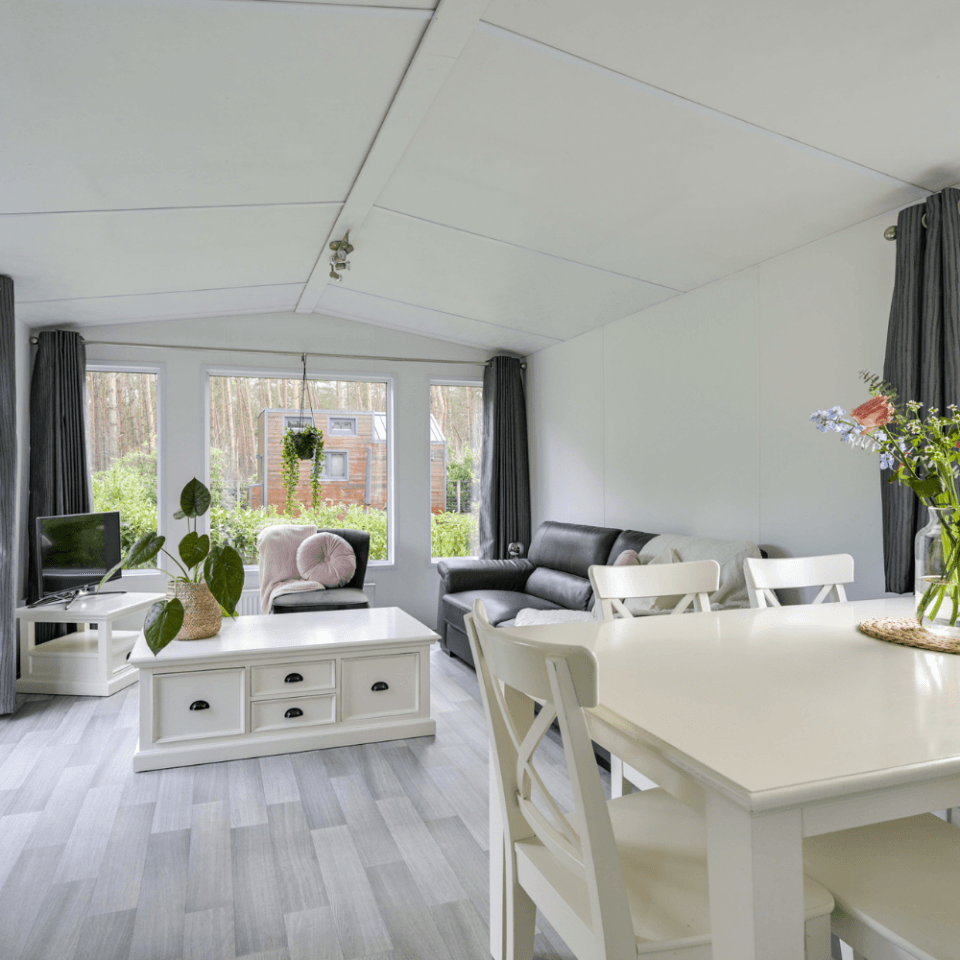 Chalet De specht Accommodaties De Specht Woonkamer 1